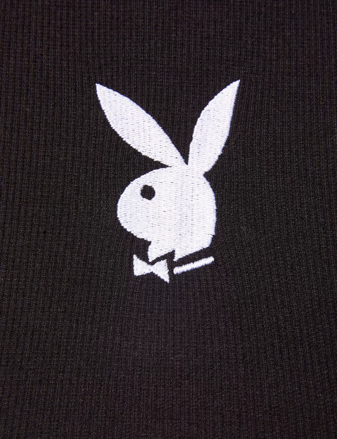 Crop top dos nu finitions blanches PLAYBOY X DCM ^Jennyfer Clearance
