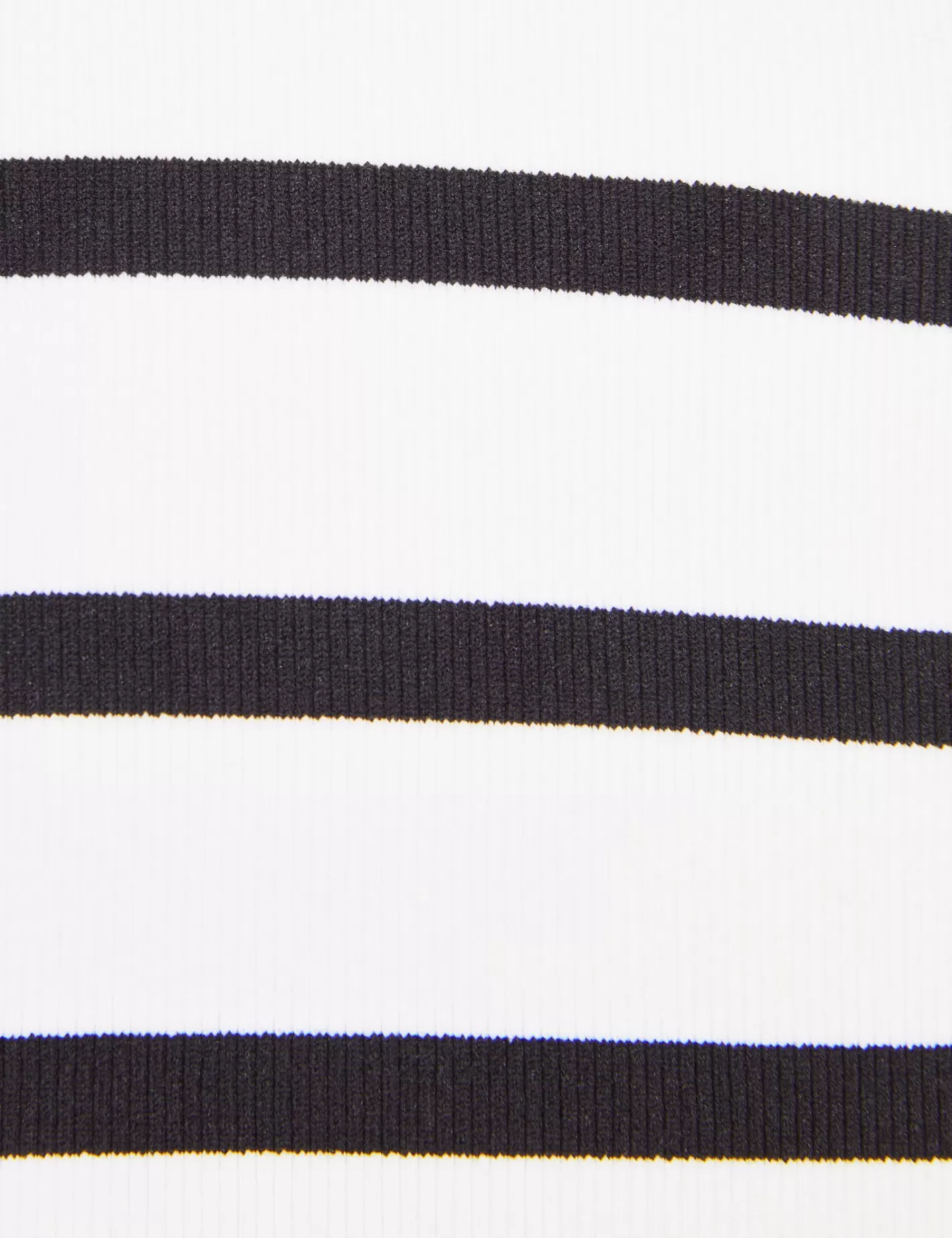 Pull col en V rayé à manches courtes noir et blanc^Jennyfer Cheap