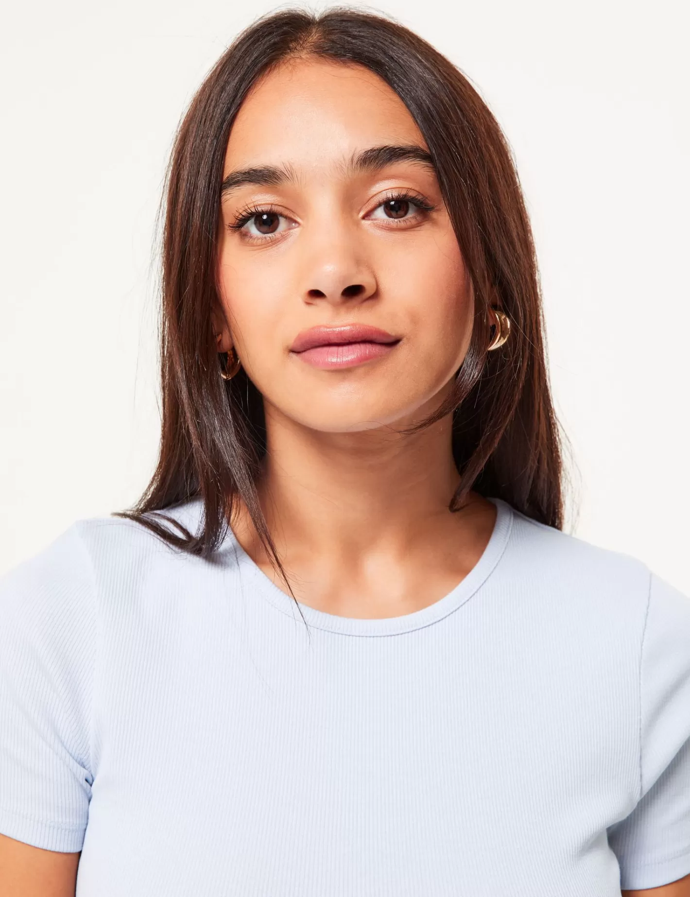 Robe ajourée dans le dos avec liens à nouer bleu ^Jennyfer Store
