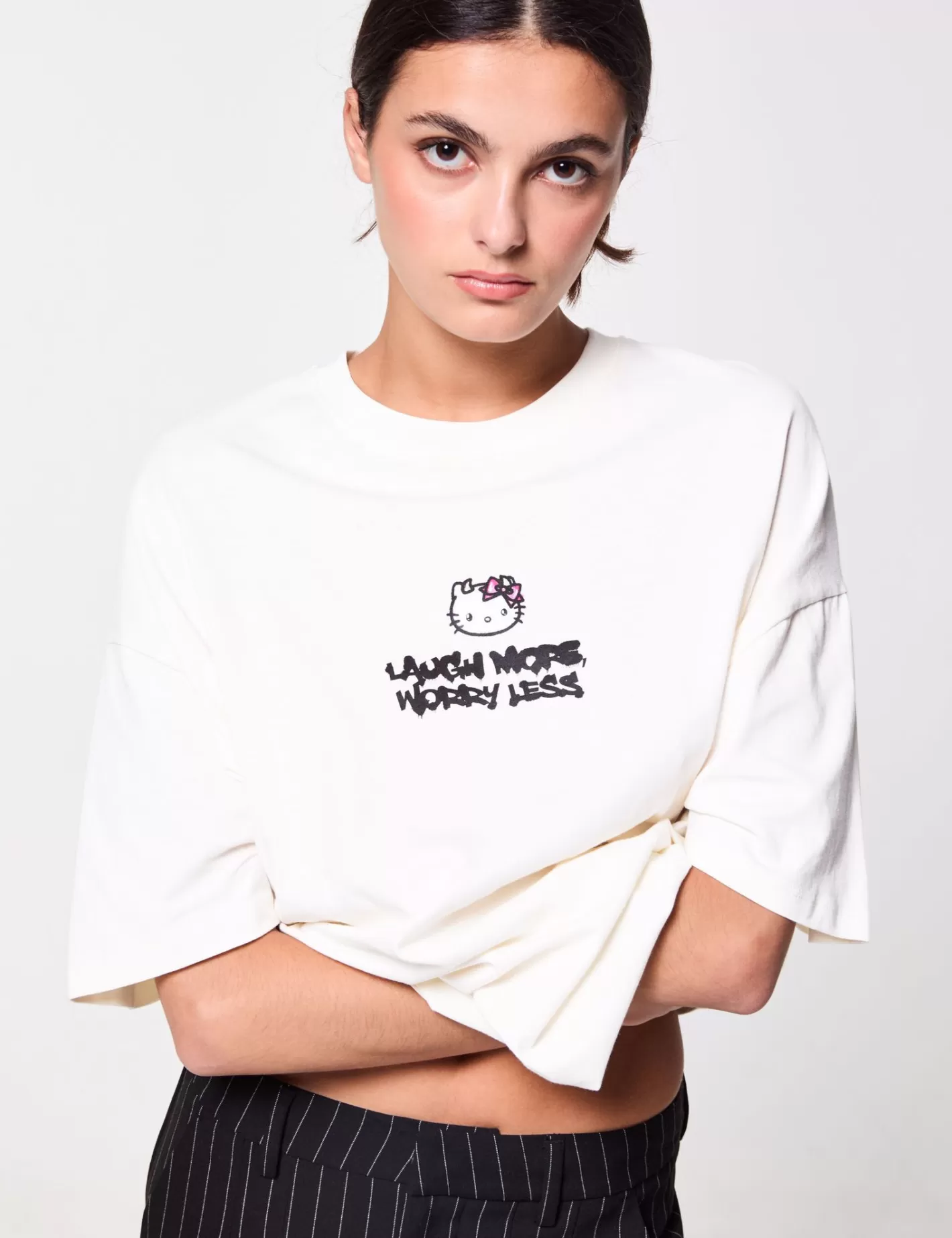 t-shirt oversize hello kitty x à motif^Jennyfer Best Sale