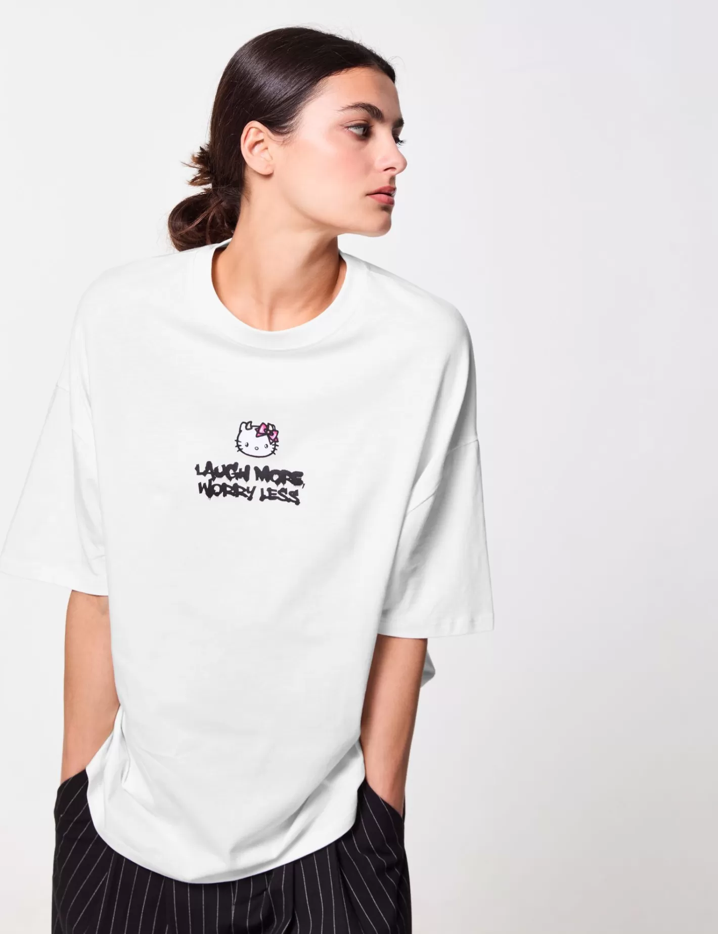 t-shirt oversize hello kitty x à motif^Jennyfer Best Sale