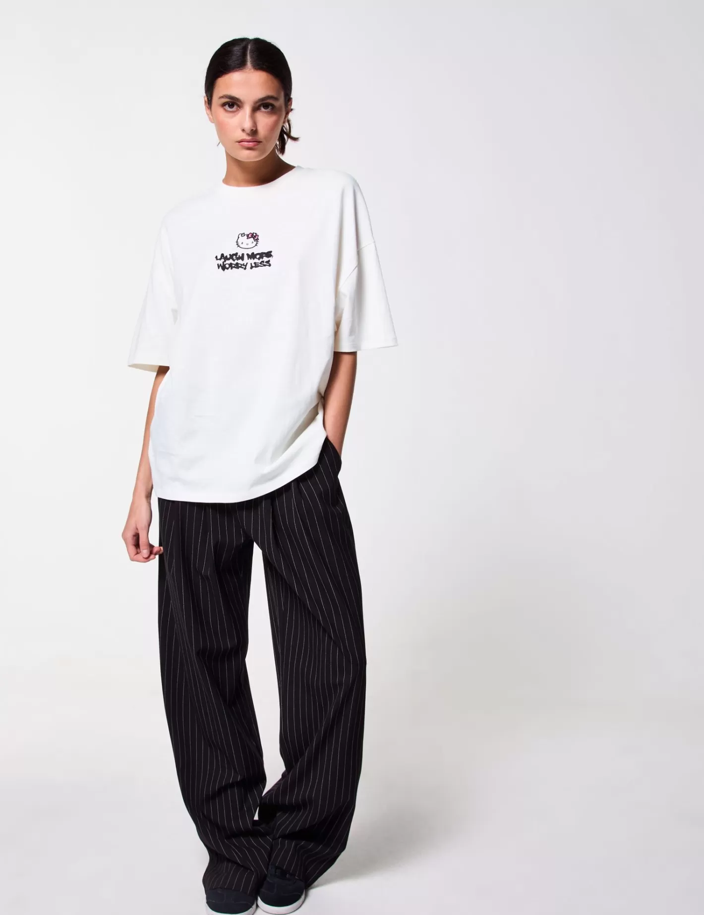 t-shirt oversize hello kitty x à motif^Jennyfer Best Sale