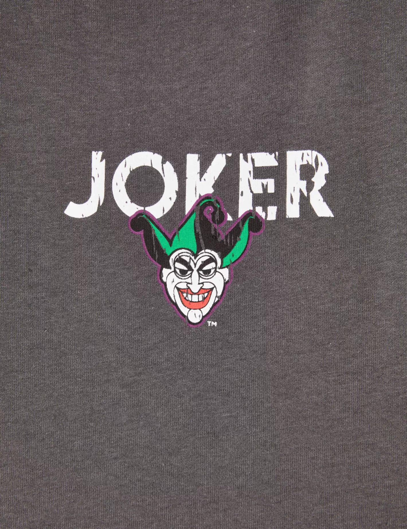 T-shirt oversize gris imprimé JOKER DC X DCM ^Jennyfer New