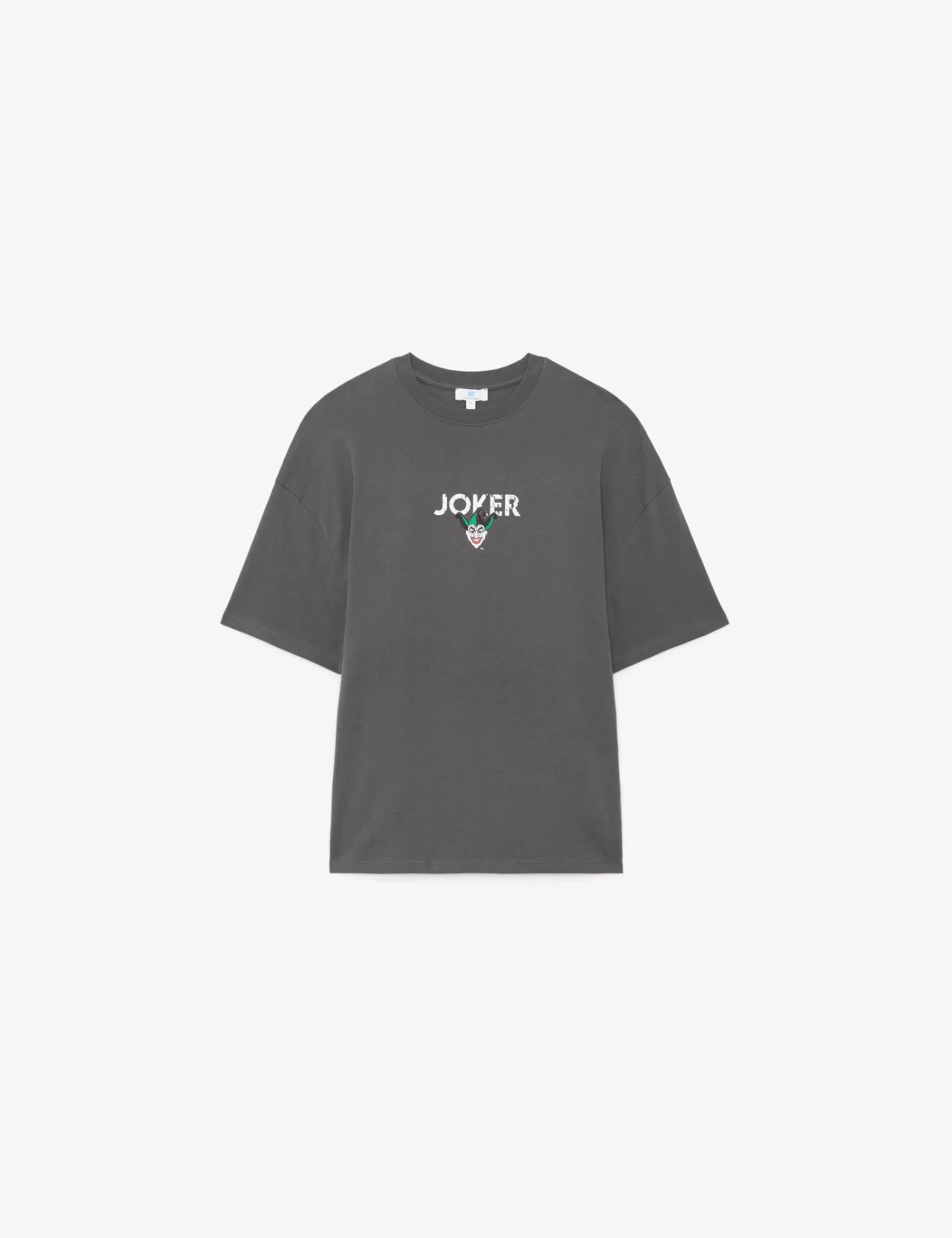 T-shirt oversize gris imprimé JOKER DC X DCM ^Jennyfer New