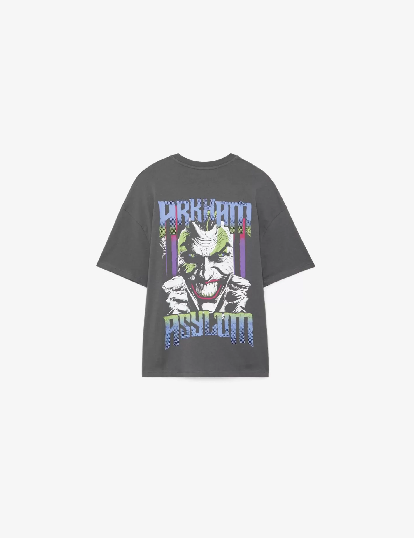 T-shirt oversize gris imprimé JOKER DC X DCM ^Jennyfer New